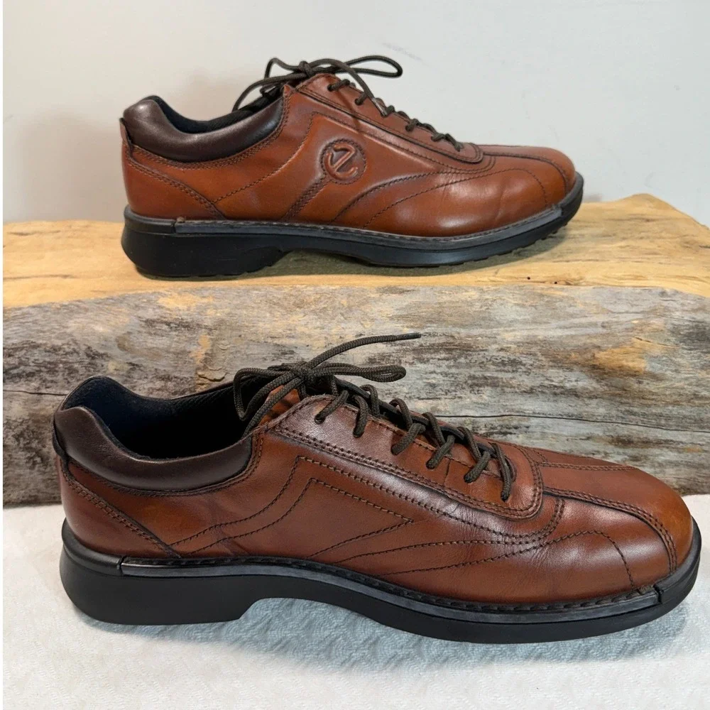 Ecco men leather